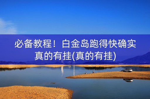 必备教程！白金岛跑得快确实真的有挂(真的有挂)