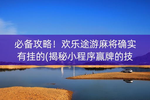 必备攻略！欢乐途游麻将确实有挂的(揭秘小程序赢牌的技巧)