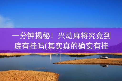 一分钟揭秘！兴动麻将究竟到底有挂吗(其实真的确实有挂)