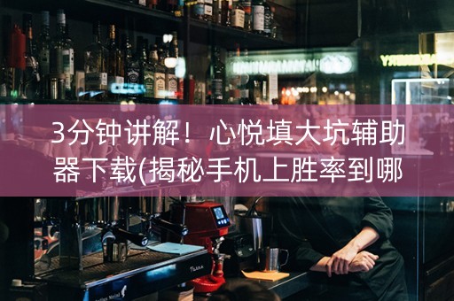 3分钟讲解！心悦填大坑辅助器下载(揭秘手机上胜率到哪调)