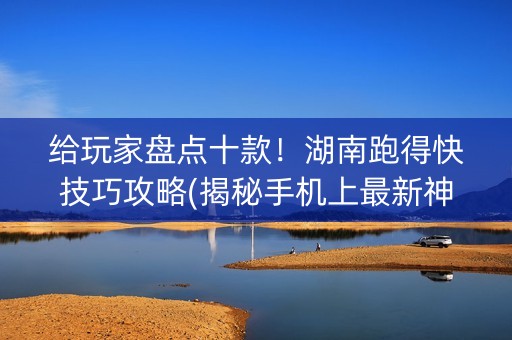 给玩家盘点十款！湖南跑得快技巧攻略(揭秘手机上最新神器下载)