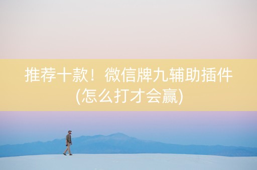 推荐十款！微信牌九辅助插件(怎么打才会赢)