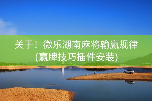 关于！微乐湖南麻将输赢规律(赢牌技巧插件安装)