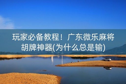 玩家必备教程！广东微乐麻将胡牌神器(为什么总是输)