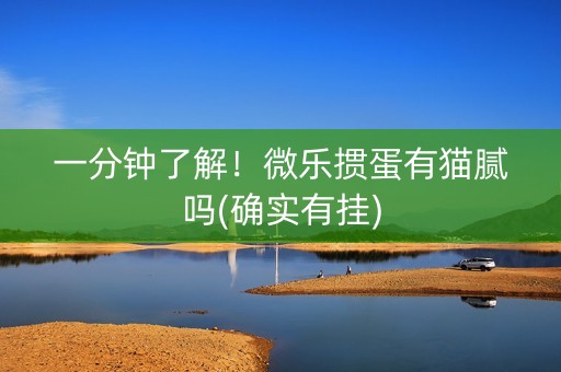 一分钟了解！微乐掼蛋有猫腻吗(确实有挂)