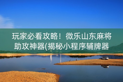 玩家必看攻略！微乐山东麻将助攻神器(揭秘小程序辅牌器)