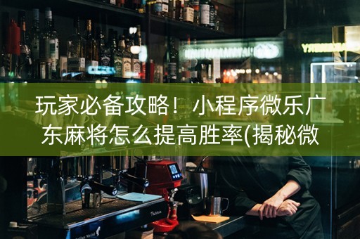 玩家必备攻略！小程序微乐广东麻将怎么提高胜率(揭秘微信里提高胜率)