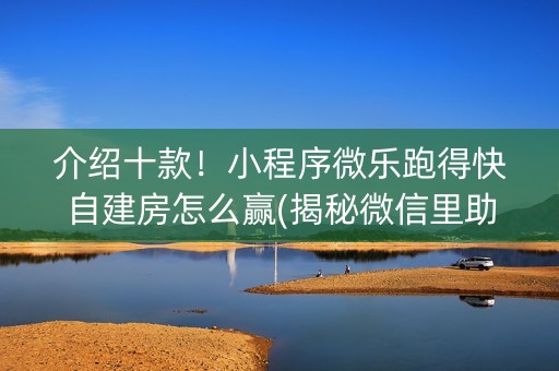 介绍十款！小程序微乐跑得快自建房怎么赢(揭秘微信里助赢神器购买)
