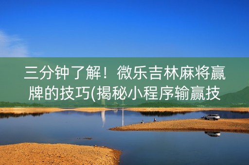 三分钟了解！微乐吉林麻将赢牌的技巧(揭秘小程序输赢技巧)
