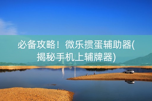 必备攻略！微乐掼蛋辅助器(揭秘手机上辅牌器)
