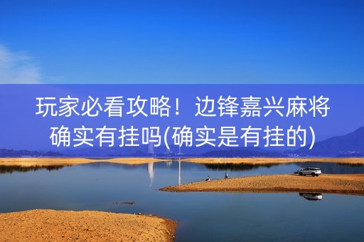 玩家必看攻略！边锋嘉兴麻将确实有挂吗(确实是有挂的)