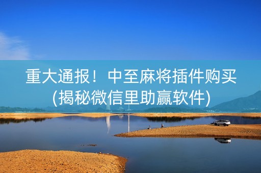 重大通报！中至麻将插件购买(揭秘微信里助赢软件)