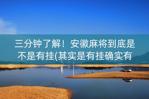 三分钟了解！安徽麻将到底是不是有挂(其实是有挂确实有挂)