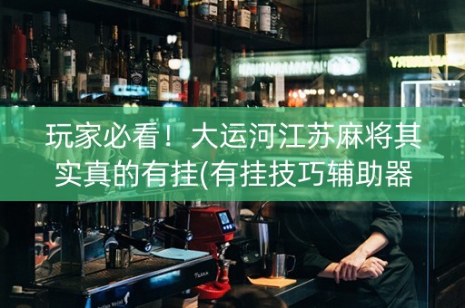 玩家必看！大运河江苏麻将其实真的有挂(有挂技巧辅助器)