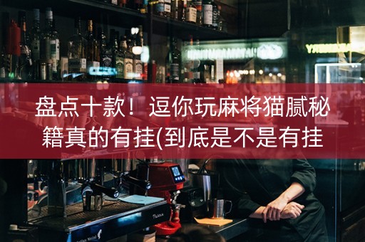 盘点十款！逗你玩麻将猫腻秘籍真的有挂(到底是不是有挂)