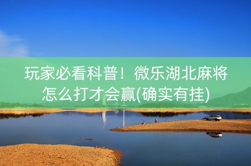 玩家必看科普！微乐湖北麻将怎么打才会赢(确实有挂)