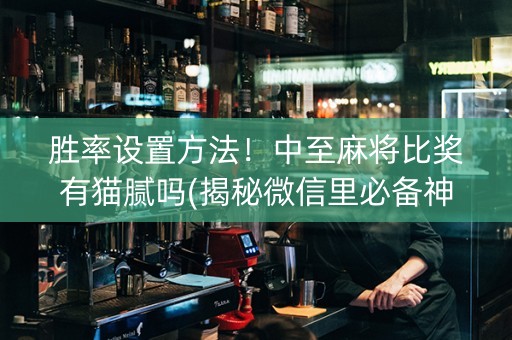 胜率设置方法！中至麻将比奖有猫腻吗(揭秘微信里必备神器)