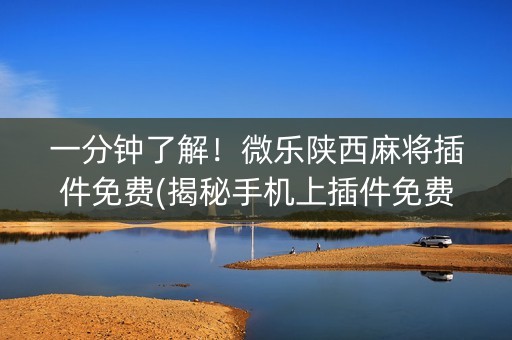 一分钟了解！微乐陕西麻将插件免费(揭秘手机上插件免费)