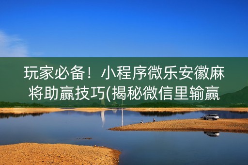 玩家必备！小程序微乐安徽麻将助赢技巧(揭秘微信里输赢规律)