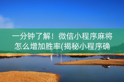 一分钟了解！微信小程序麻将怎么增加胜率(揭秘小程序确实有猫腻)