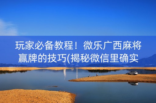 玩家必备教程！微乐广西麻将赢牌的技巧(揭秘微信里确实有猫腻)