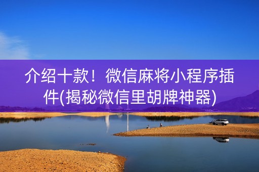 介绍十款！微信麻将小程序插件(揭秘微信里胡牌神器)
