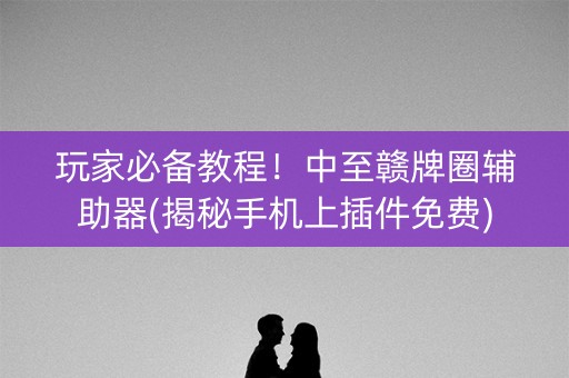 玩家必备教程！中至赣牌圈辅助器(揭秘手机上插件免费)