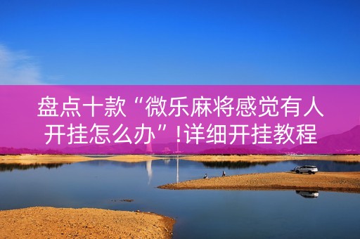盘点十款“微乐麻将感觉有人开挂怎么办”!详细开挂教程-抖音