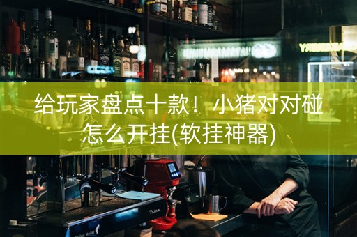 给玩家盘点十款！小猪对对碰怎么开挂(软挂神器)