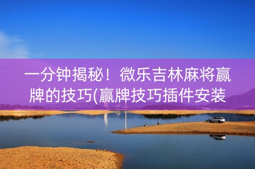 一分钟揭秘！微乐吉林麻将赢牌的技巧(赢牌技巧插件安装)