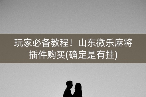 玩家必备教程！山东微乐麻将插件购买(确定是有挂)
