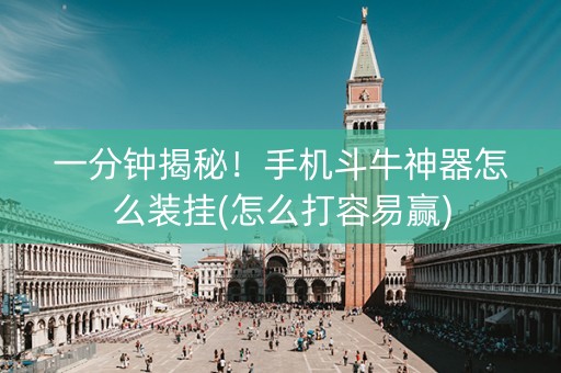 一分钟揭秘！手机斗牛神器怎么装挂(怎么打容易赢)