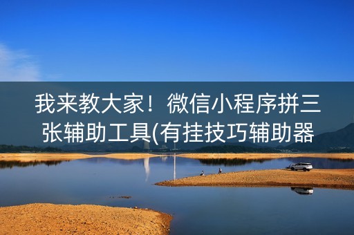 我来教大家！微信小程序拼三张辅助工具(有挂技巧辅助器)