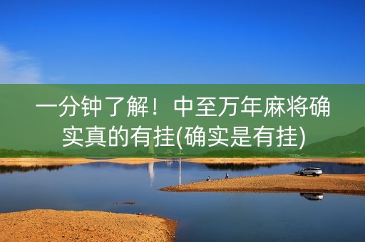 一分钟了解！中至万年麻将确实真的有挂(确实是有挂)