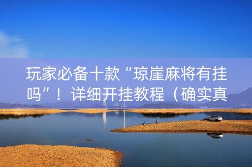 玩家必备十款“琼崖麻将有挂吗”！详细开挂教程（确实真的有挂)-抖音