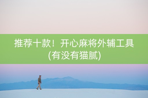 推荐十款！开心麻将外辅工具(有没有猫腻)