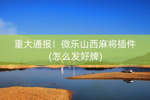 重大通报！微乐山西麻将插件(怎么发好牌)