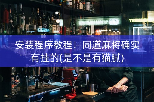 安装程序教程！同道麻将确实有挂的(是不是有猫腻)