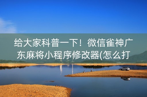 给大家科普一下！微信雀神广东麻将小程序修改器(怎么打才会赢)