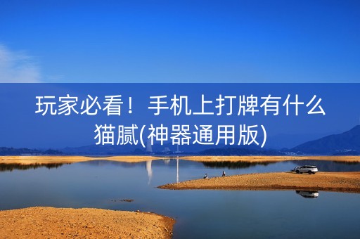 玩家必看！手机上打牌有什么猫腻(神器通用版)