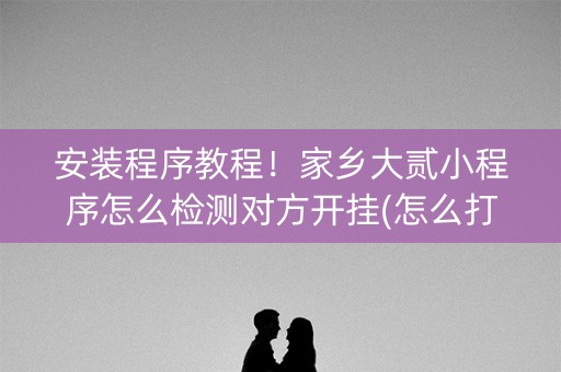 安装程序教程！家乡大贰小程序怎么检测对方开挂(怎么打容易赢)