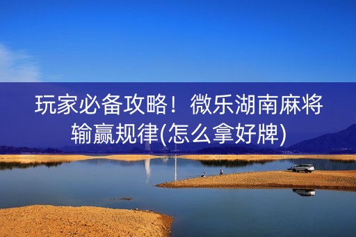 玩家必备攻略！微乐湖南麻将输赢规律(怎么拿好牌)