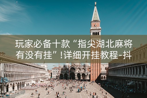 玩家必备十款“指尖湖北麻将有没有挂”!详细开挂教程-抖音