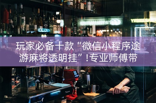 玩家必备十款“微信小程序途游麻将透明挂”!专业师傅带你一起了解（详细教程）-抖音