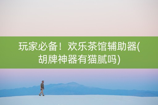 玩家必备！欢乐茶馆辅助器(胡牌神器有猫腻吗)