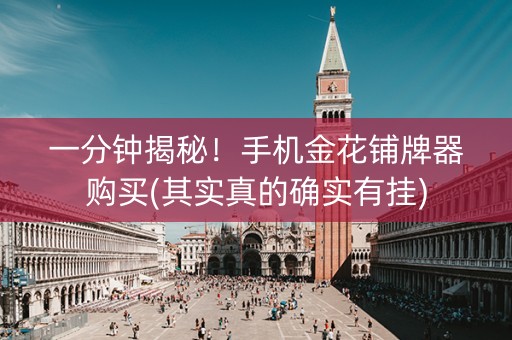 一分钟揭秘！手机金花铺牌器购买(其实真的确实有挂)