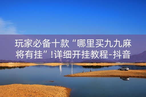 玩家必备十款“哪里买九九麻将有挂”!详细开挂教程-抖音