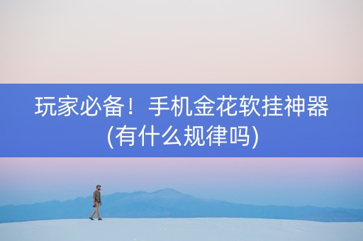 玩家必备！手机金花软挂神器(有什么规律吗)