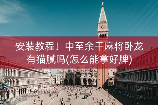 安装教程！中至余干麻将卧龙有猫腻吗(怎么能拿好牌)