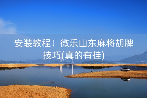 安装教程！微乐山东麻将胡牌技巧(真的有挂)
